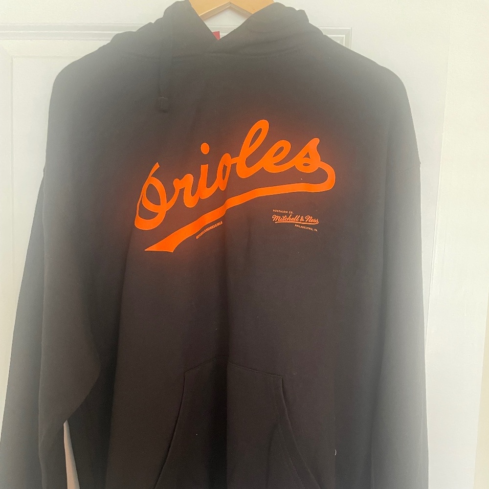 Mitchell & Hess Nostalgia Co., MLB Baltimore Orioles Hoodie